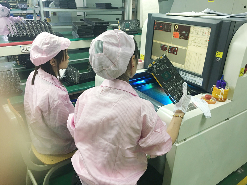 Shenzhen Tengyatong Electronic Co., Ltd. fabrikant productielijn