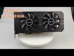 PCWINMAX RTX2060 Mining Graphics Cards 6GB 192 Bit GDDR6 Dual Fan 8 Pin Voor pc