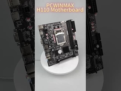 PCWINMAX H110 Socket 1151 GDDR4 Micro ATX 32 GB Originele H110 Chipset Desktop Moederbord