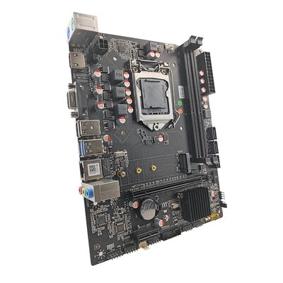 PCWINMAX Motherboard B75 LGA1155 MATX DDR3 up to 16GB M.2 SATA3 HD VGA Ports Desktop Board for Office PC & Business Systems