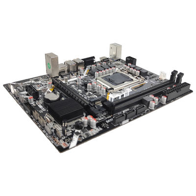 PCWINMAX H410 Chipset LGA 1200 Micro-ATX Moederbord DDR4 Ondersteunt 10e 11e Generatie Core i3/i5/i7, voor Zakelijke Desktop & Kantoor PC, Bulkbestelling