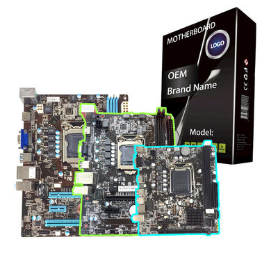 H 61 Mijnbouw Moederbord Socket LGA 1155 DDR3 I3 I5 I7 800 MHz 1066 MHz 1333 MHz