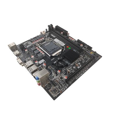 PCWINMAX H310 Chipset MicroATX Moederbord Ondersteunt 9e en 8e Generatie Intel Core Processors met HD VGA Uitgang