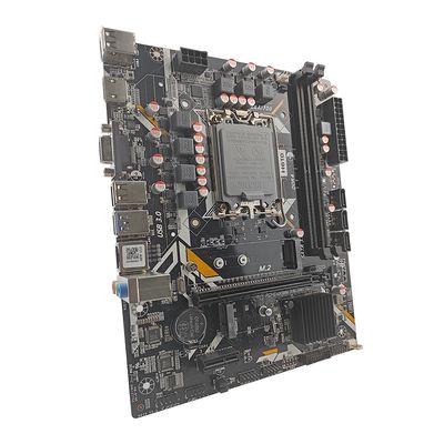 PCWINMAX H610 LGA 1700 Moederbord DDR4 M.2 NVME PCIe 4.0 USB3.0 Gaming Moederbord Ondersteunt 12e/13e/14e Generatie Processors