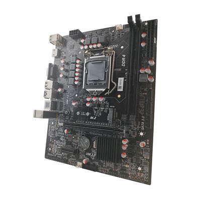 PCWINMAX H510 LGA 1200 Micro-ATX Computer Gaming Motherboard Ondersteuning DDR4 64 GB RAM Capaciteit NVME M.2 SATA3.0 USB3.0