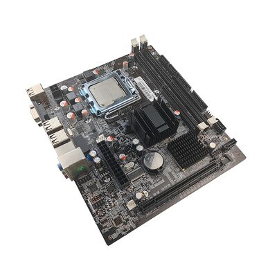 PCWINMAX Combo Set & Bulk Prijs G31 LGA775 Moederbord met Xeon E5 CPU Micro ATX DDR2 Max 4GB Stabiele Kantoor PC Combo Klaar voor Gebruik, OEM Groothandel