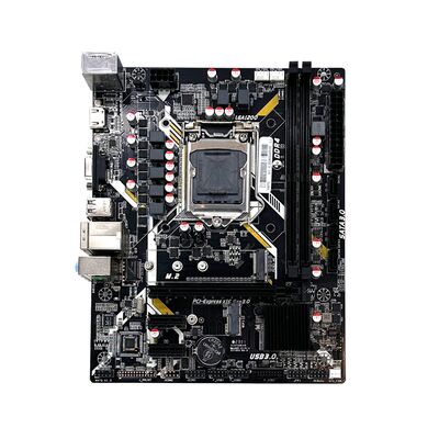 PCWINMAX H470 Micro ATX-moederbord LGA1200 DDR4 tot 64 GB, M.2 en PCIe 3.0Ondersteunt Intel 10e en 11e generatie processors
