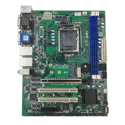 PCWINMAX PCWINMAX GB85 LGA1150 DDR3 Motherboard with Dual COM Ports PCI Expansion Slots M.2 and Gigabit LAN for Industrial PC